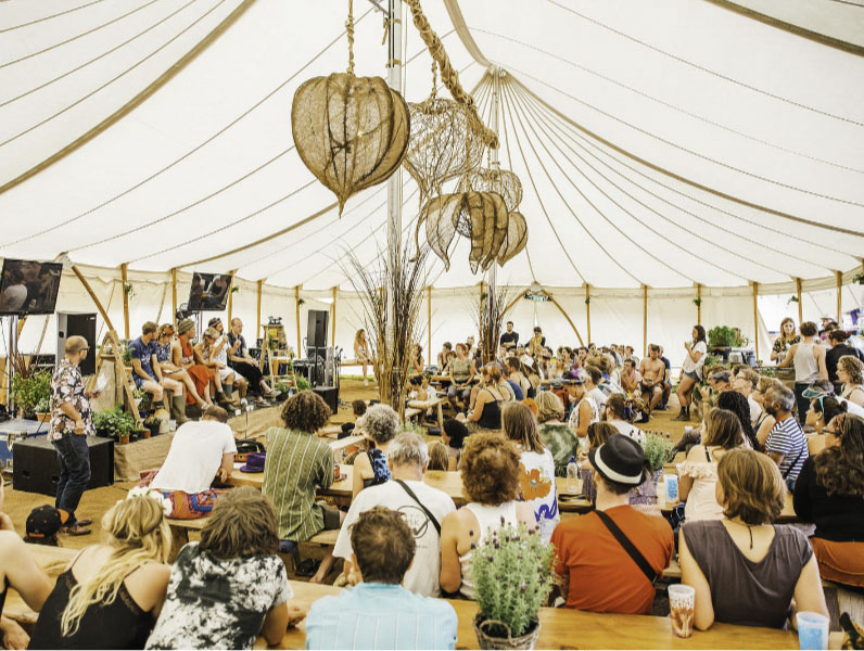 Festival Venue Marquee Interior