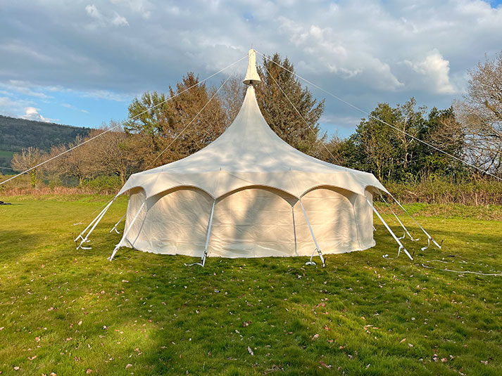 28ft Circle Marquee Hire