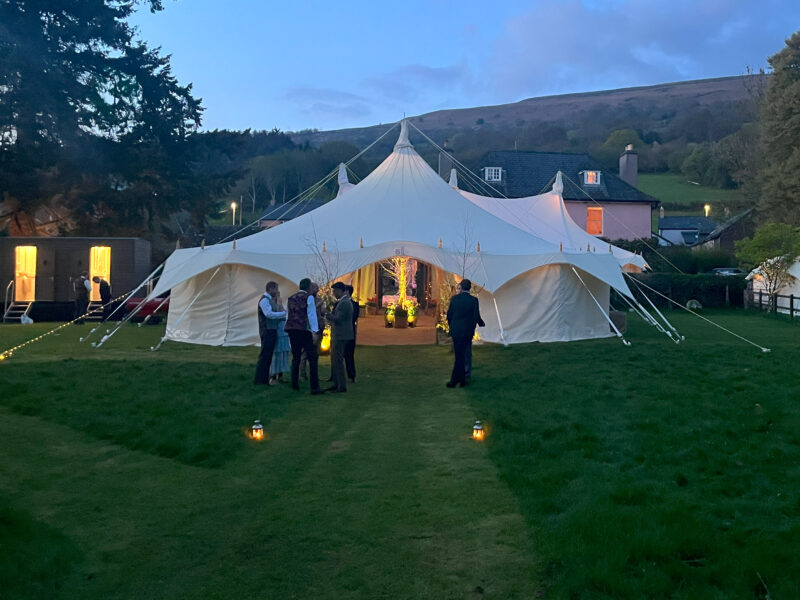 40x40 Seren Marquee hire wales 1