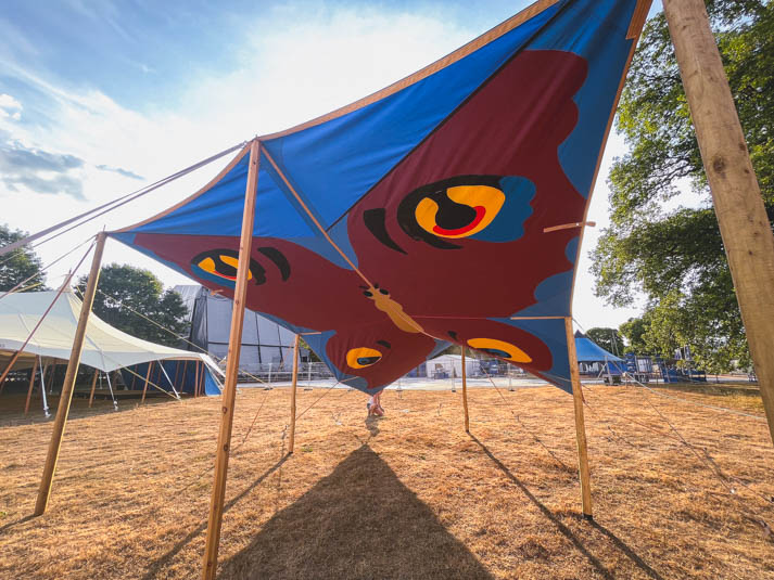 Festival Canvas Butterfly Canopy